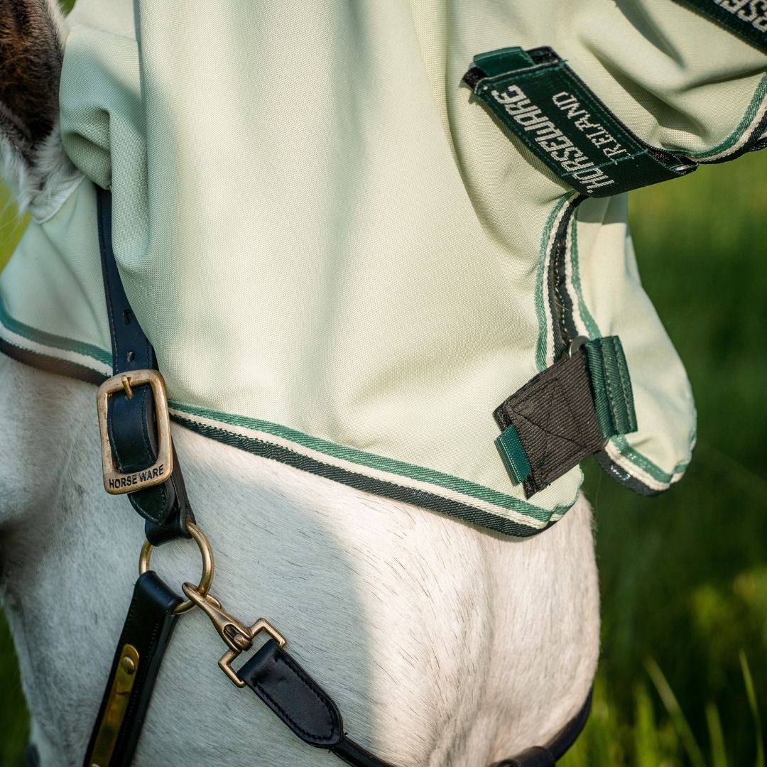 Horseware Rambo Hoody in Green / Sage, Beige & Green