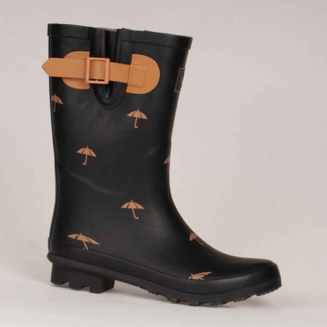 Kate Appleby Rainy Low Wellington Boot in Brolly