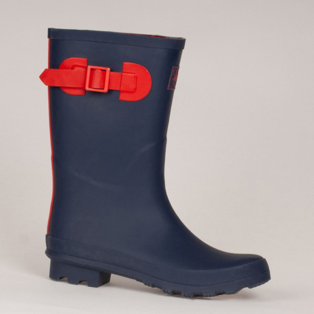 Kate Appleby Rainy Low Wellington Boot in Stormy