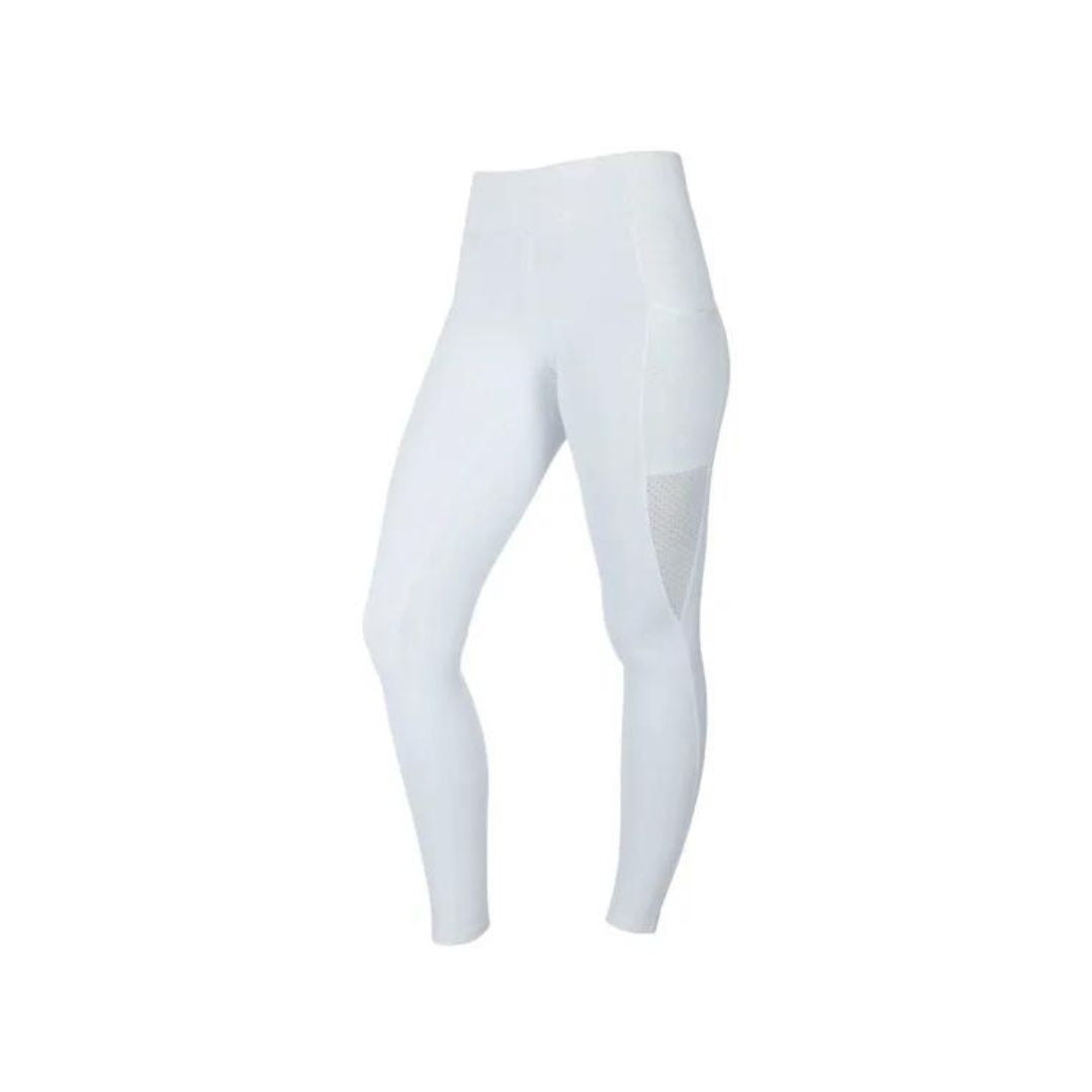 Hy Equestrian Childrens Stella Riding Tights in White - Country