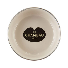 Le Chameau Stainless Steel Dog Bowl in Gris Ardoise