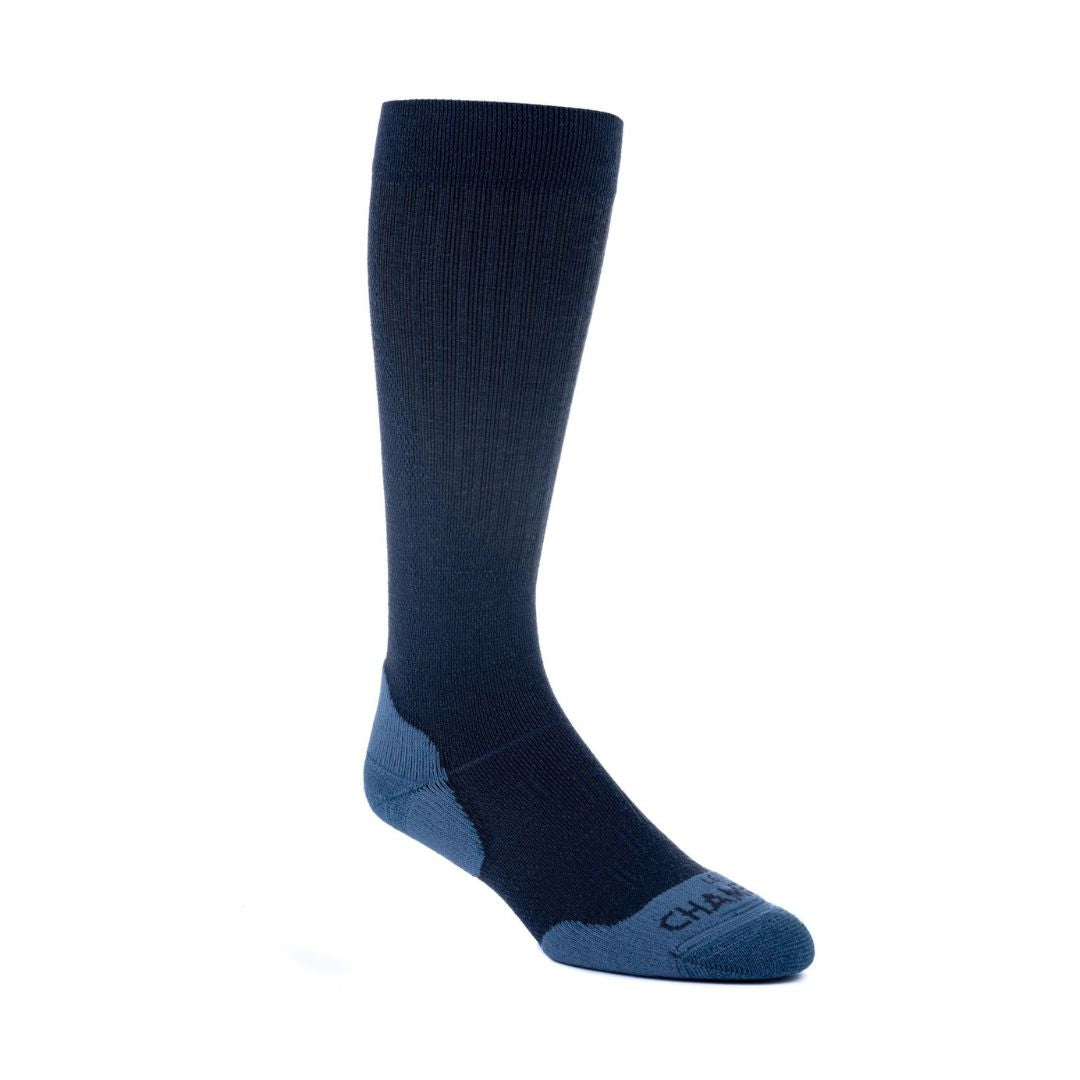 Le Chameau Iris Socks in Blue Fonce