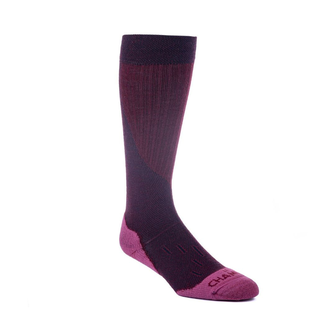 Le Chameau Iris Socks in Rouge