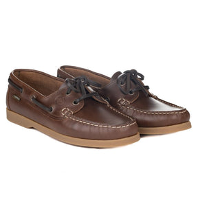 Le Chameau Women's Galion Femme Deck Shoe in Marron