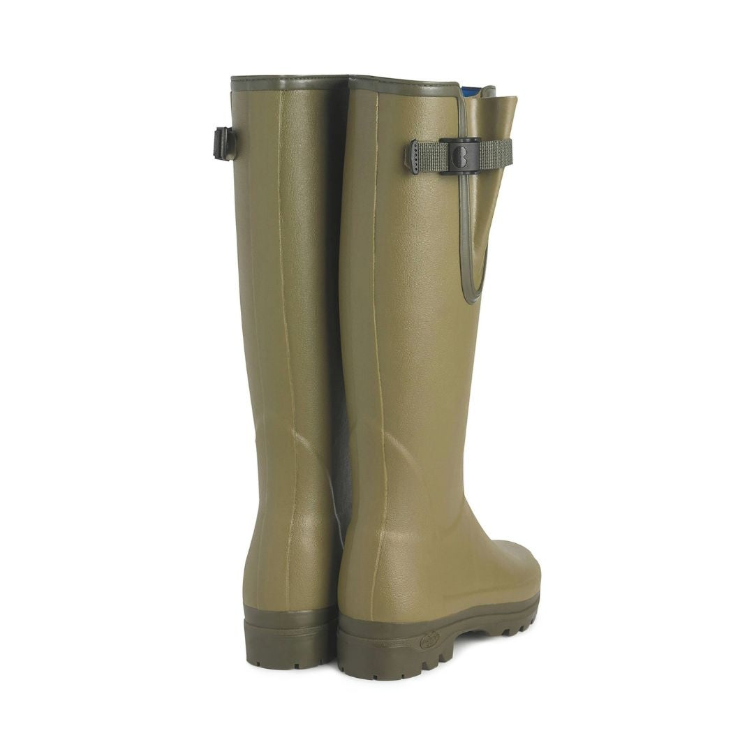 Le Chameau Women s Vierzonord Neoprene Lined Wellington Boot in Vert V