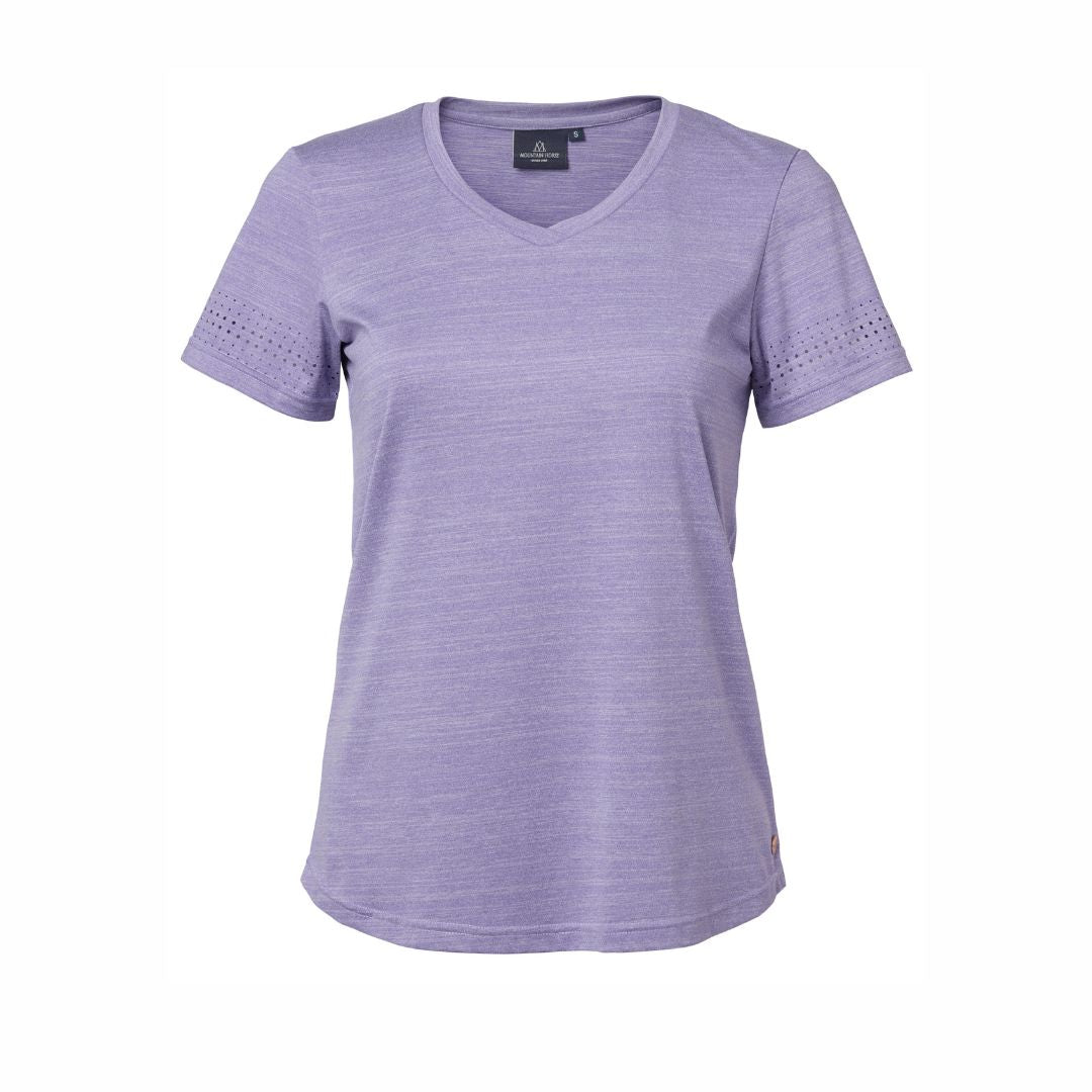 Mountain Horse Women's Tyra Tech T-shirt in Purple