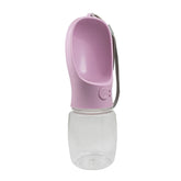 Nobby 2-in-1 Drinking Bottle and Bowl in Pink
