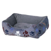 Nobby Lissi Square Comfort Dog Bed in Dark Grey