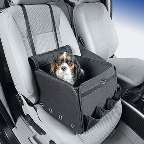 Nobby Merlo Dog Car Seat and Carrier in Dark Grey