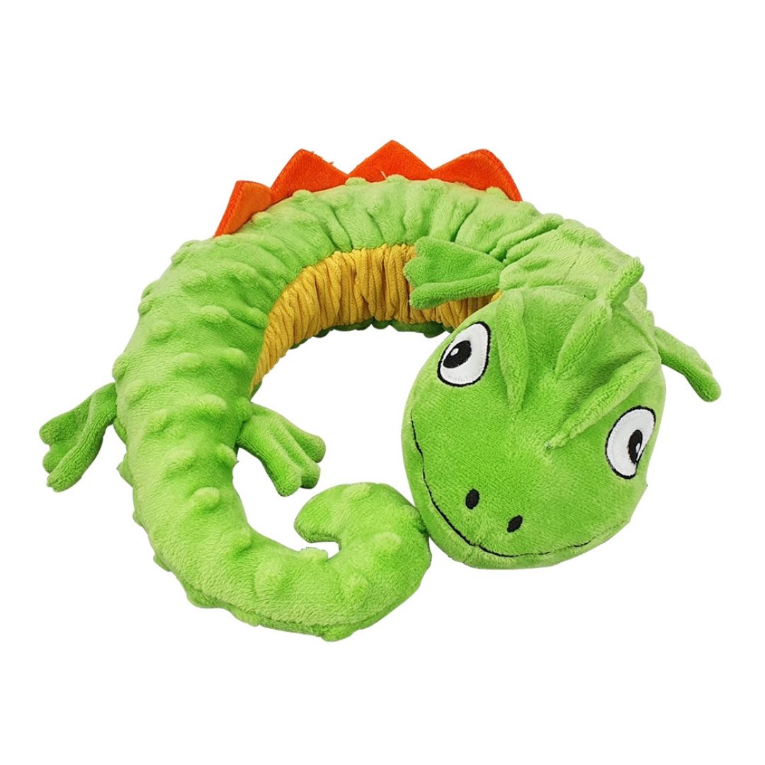 Nobby Chameleon Plush Dog Toy