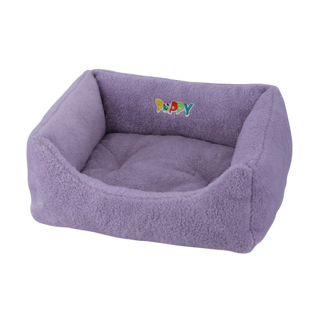 Nobby Puppy Comfort Square Dog Bed in Light Lilac