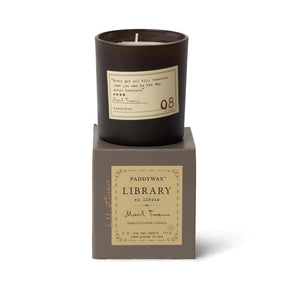 Paddywax Library 6.5 oz Candle - Mark Twain