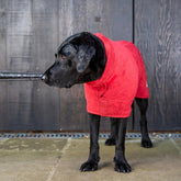 Ruff and Tumble Dog Drying Coat in Red