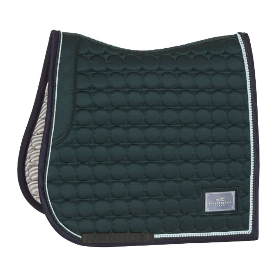 Schockemohle Sanya SP-D Style Saddle Pad in Bottle