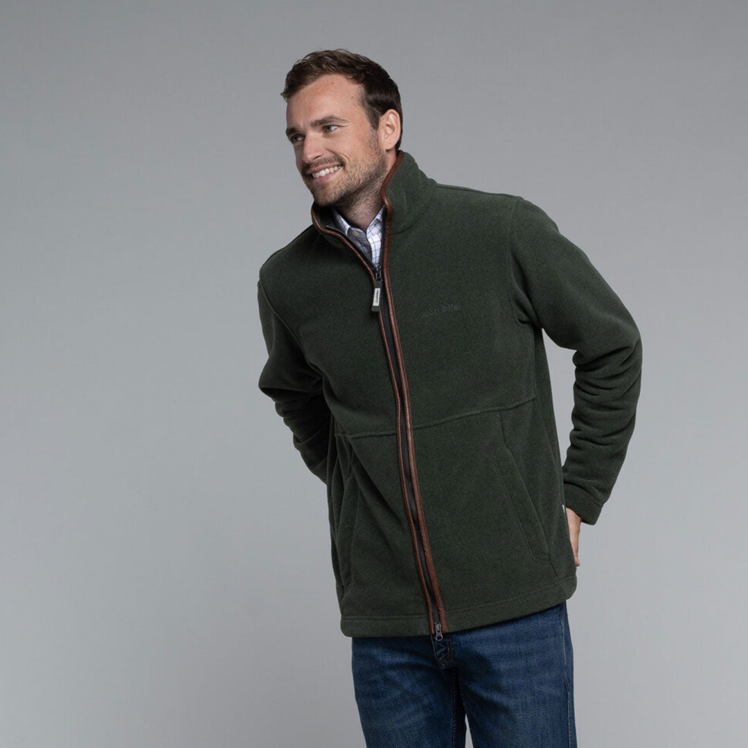 Schoffel Men's Cottesmore Fleece Jacket in Cedar Green