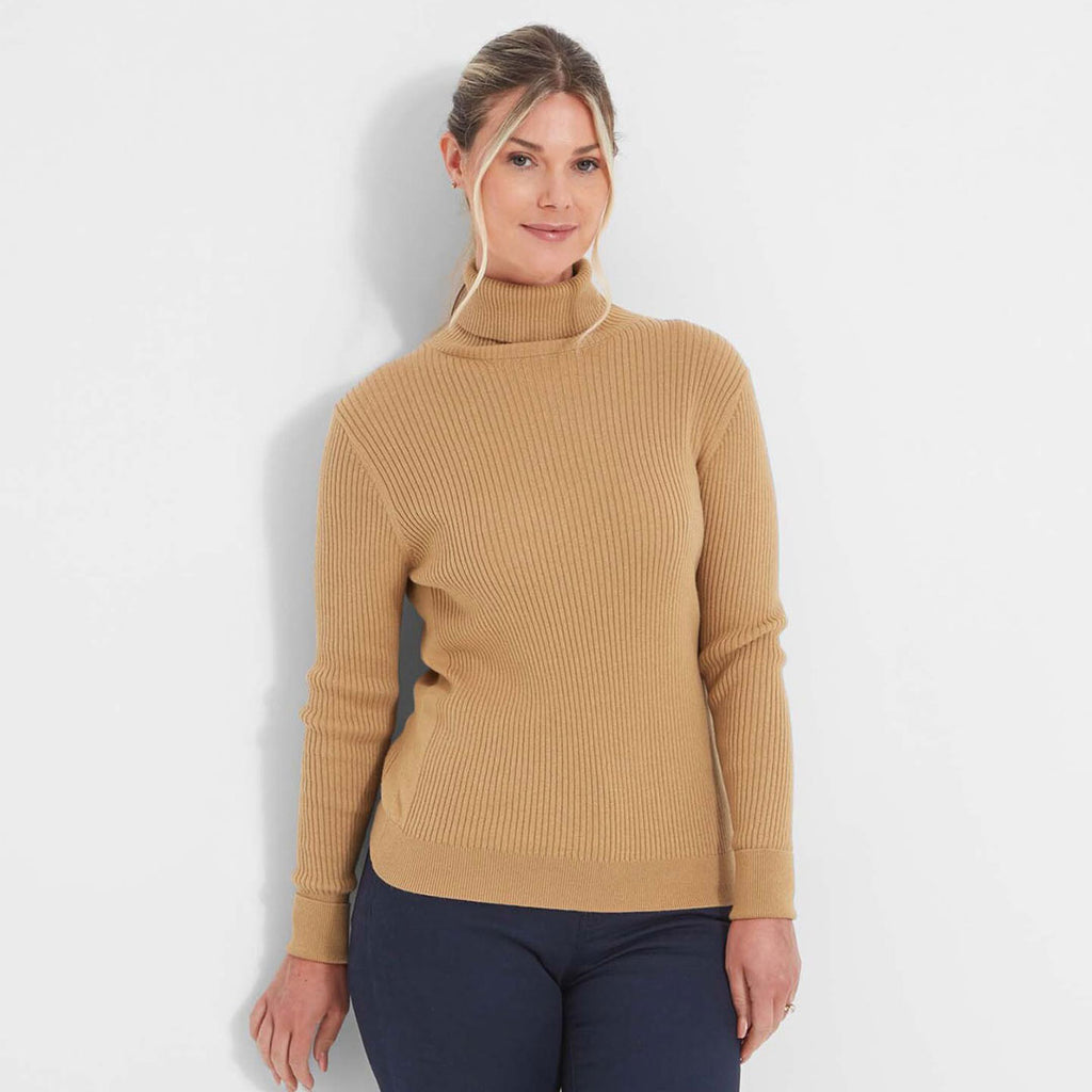 Schoffel Women's Etive Jumper in Camel