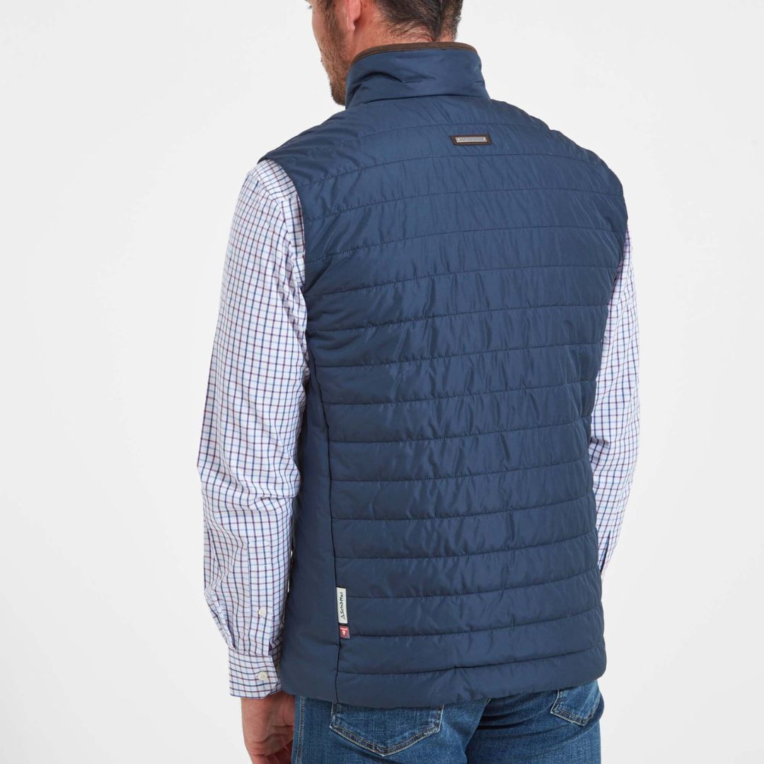 Schoffel Men's Brora Gilet in Navy