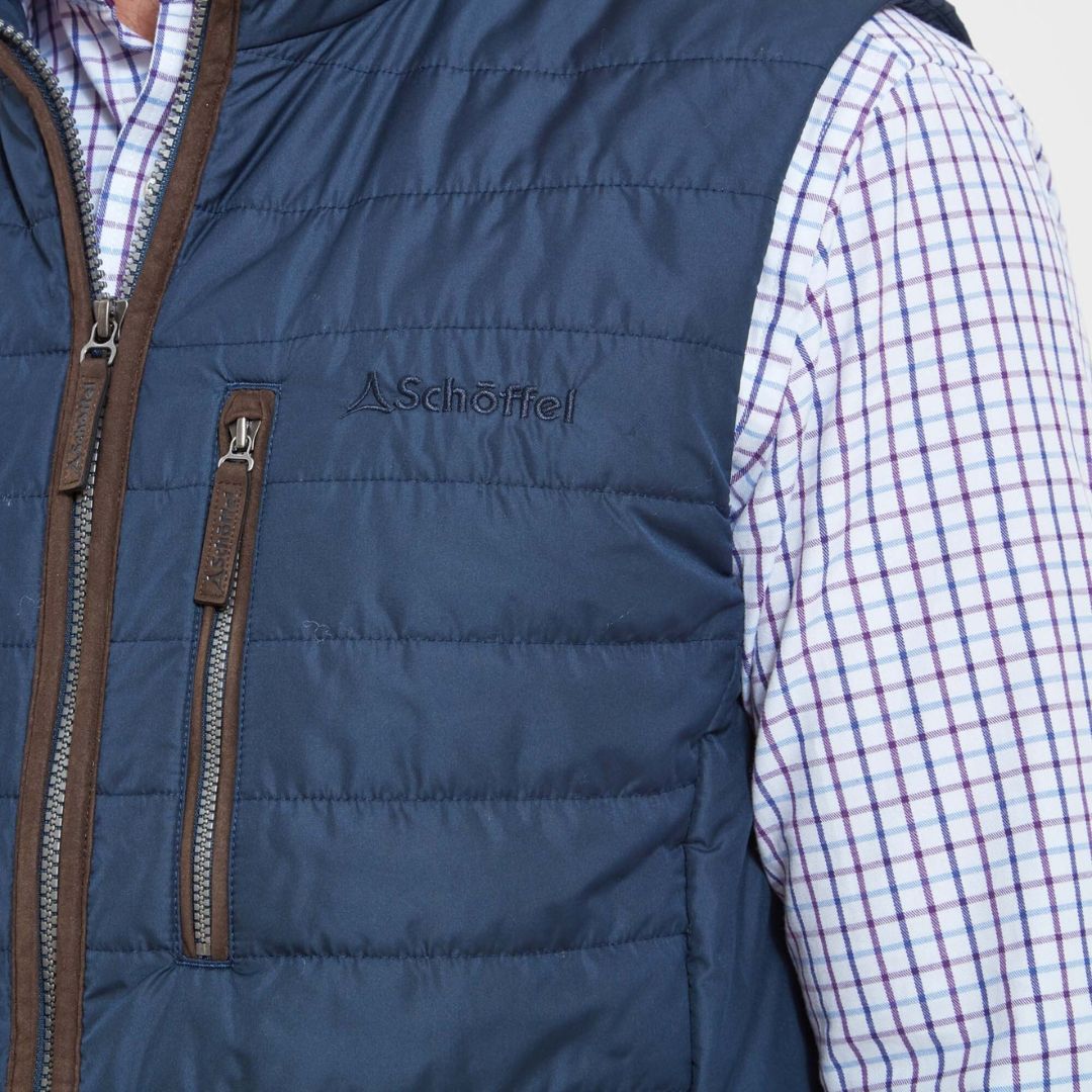 Schoffel Men's Brora Gilet in Navy