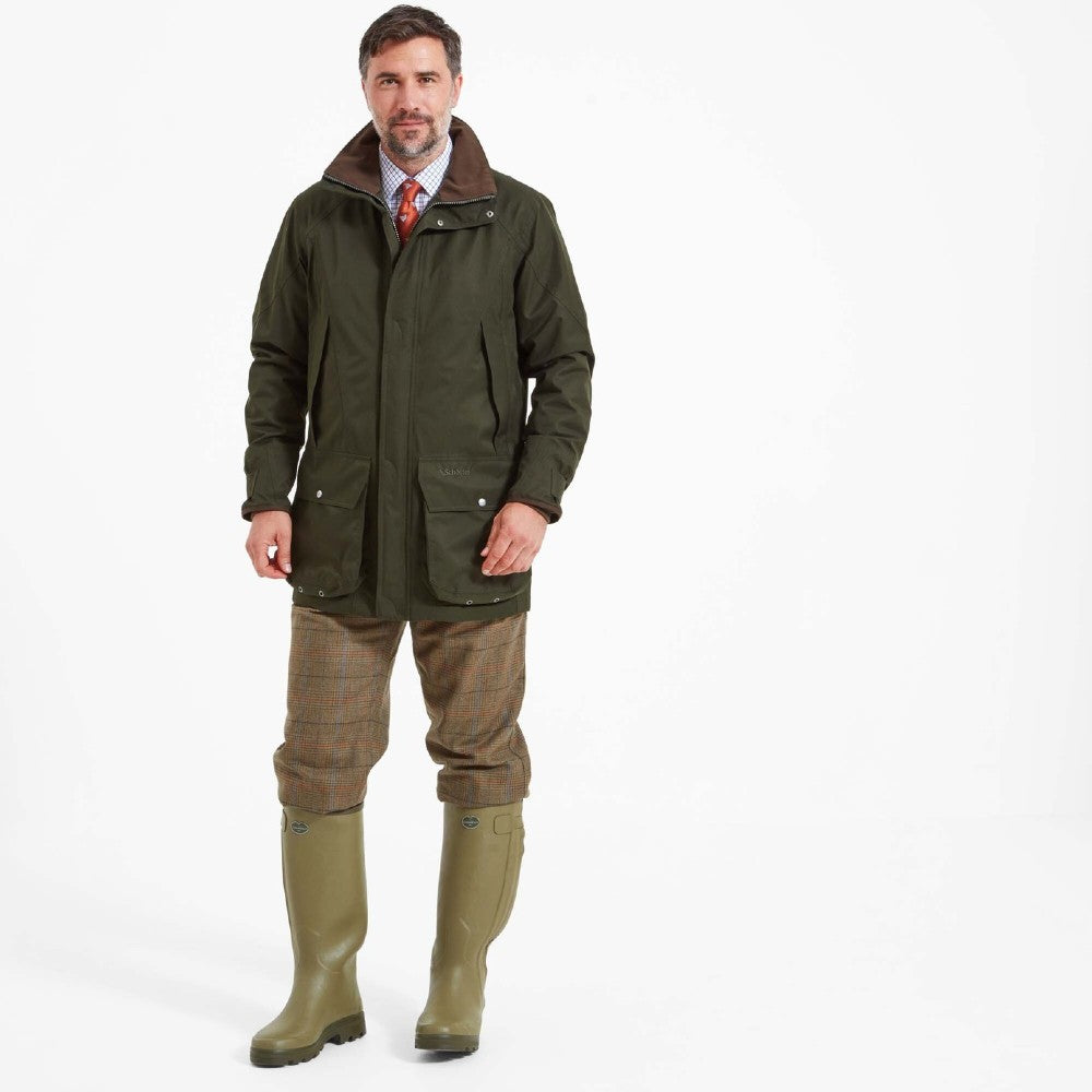 Schoffel Men's Ptarmigan Extreme Coat in Woodland