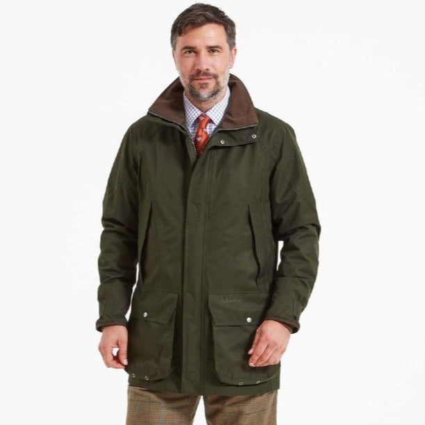 Schoffel Men's Ptarmigan Extreme Coat in Woodland