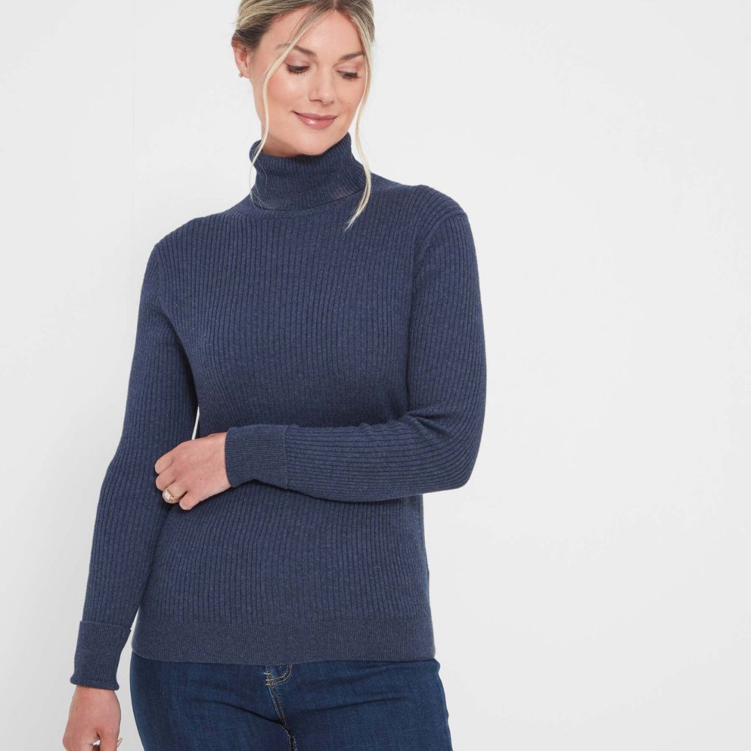 Schoffel Women's Etive Jumper in Slate Navy