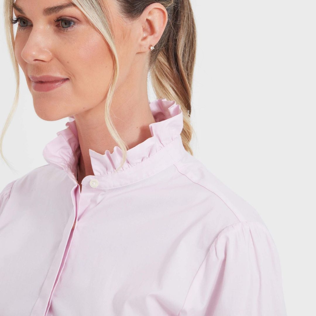 Schoffel Women's Fakenham Shirt in Pale Pink