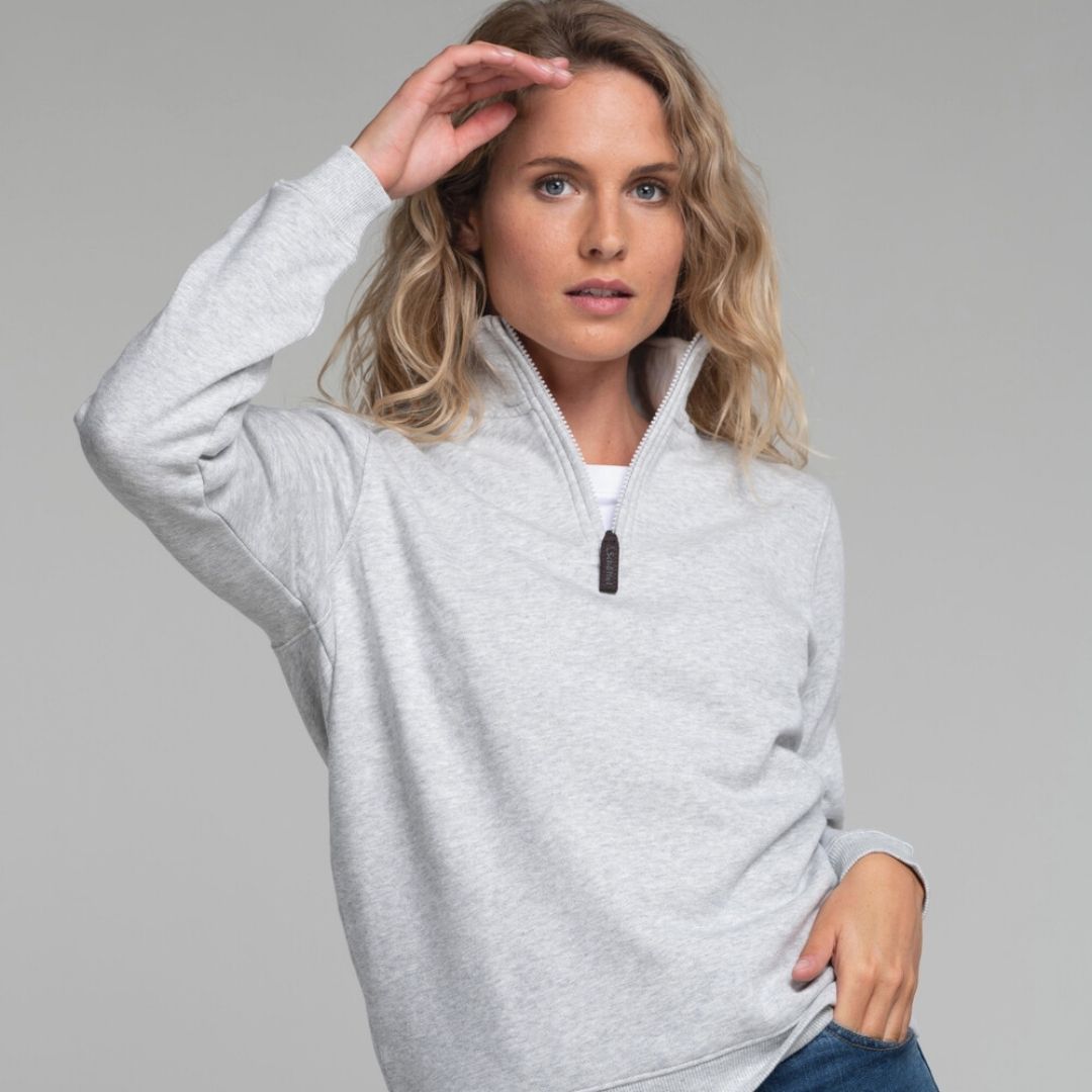 Schoffel Women's Sennen Cove Sweatshirt in Grey