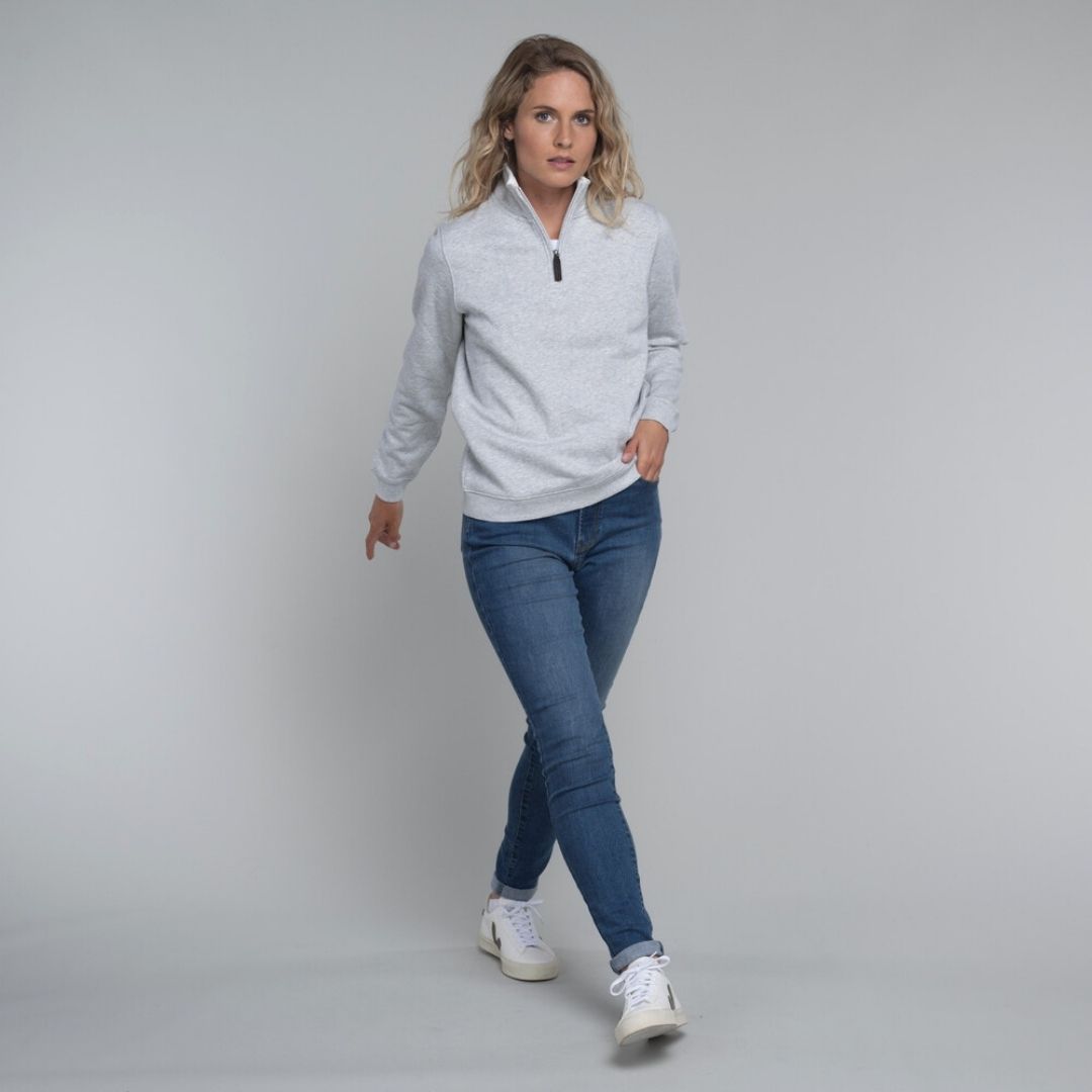 Schoffel Women's Sennen Cove Sweatshirt in Grey