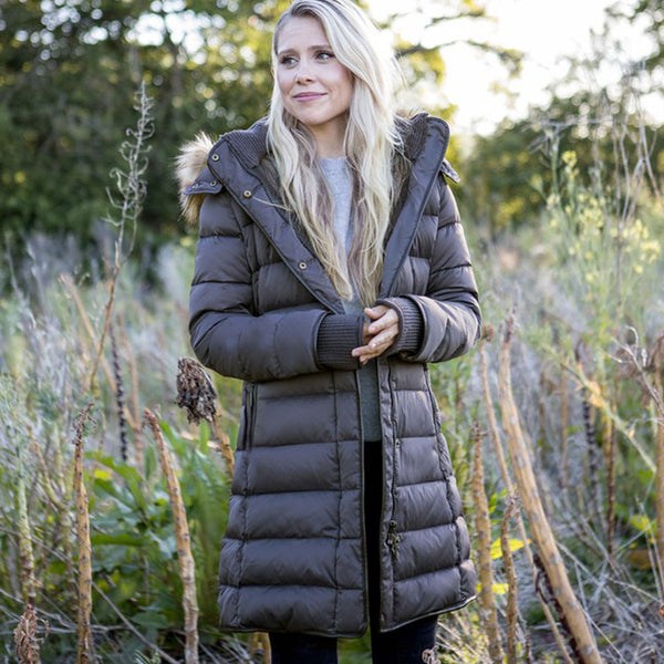 Schoffel Women s Mayfair Down Coat Juniper