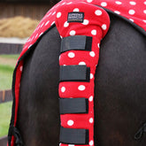 Supreme Products Dotty Fleece Tail Guard in Red