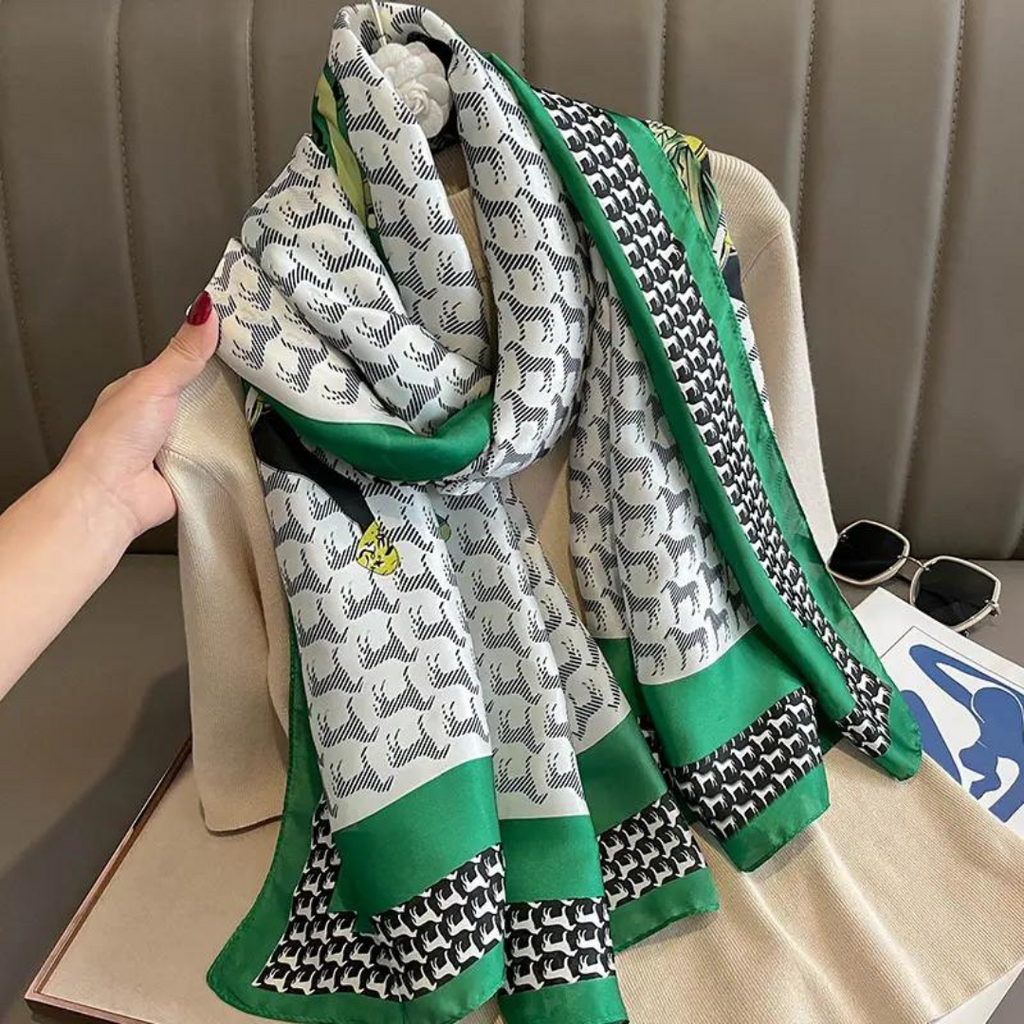 White silk shawl deals