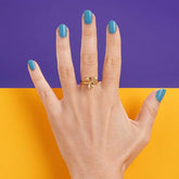 Vanessa Ree Cluster Ring in Gold