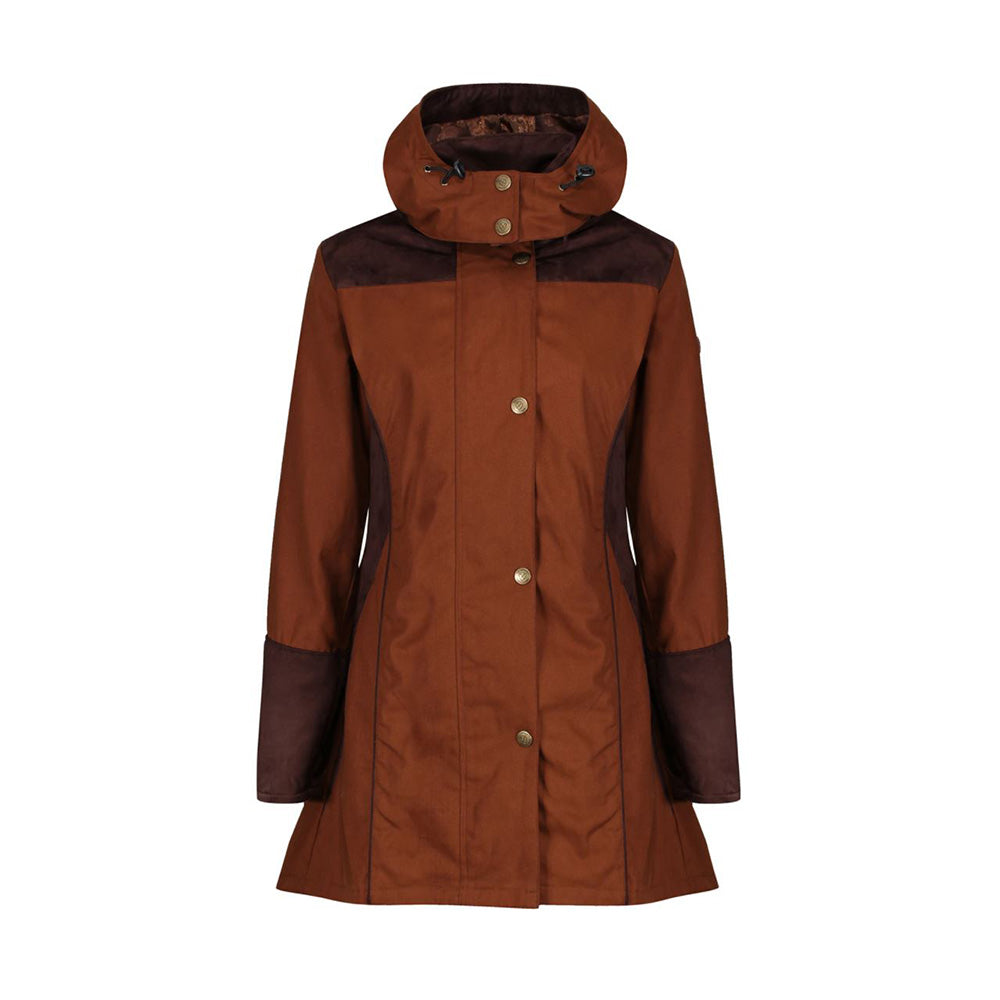 WG Women's Odette Waterproof Coat in Cinnamon