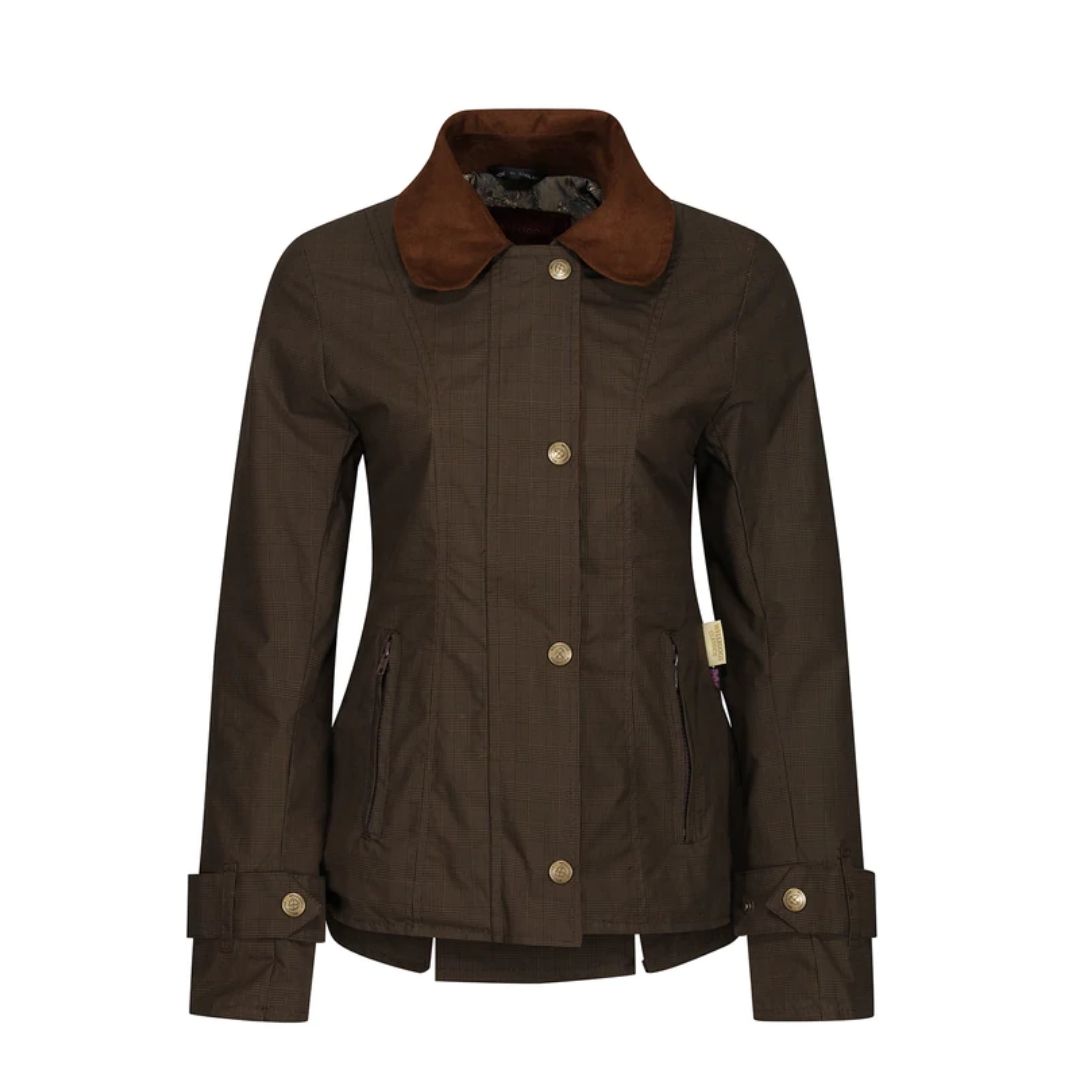 WG Women's Cambridge Dry Wax Jacket in Khaki