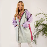 WG Women's Oversized Smock Waterproof Jacket in Pastel