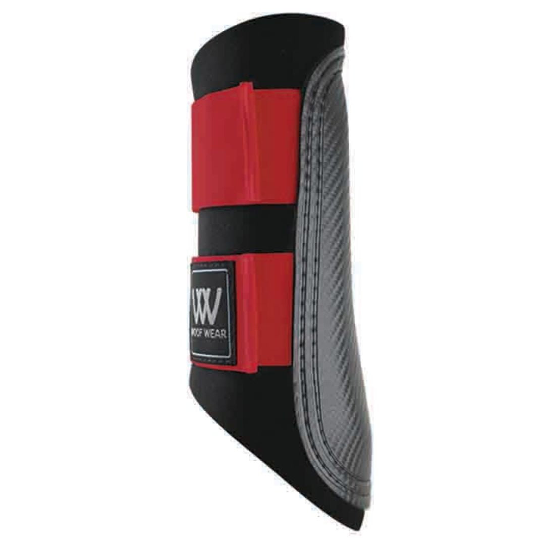 Woof Wear Club Brushing Boot in Red