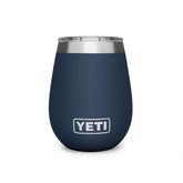 Yeti Rambler 10 Oz Wine Tumbler with Magslider Lid in Navy