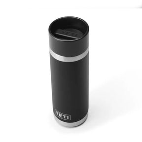 Yeti Rambler 18 Oz Bottle with Hotshot Cap in Black