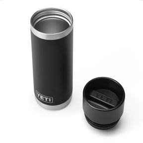 Yeti Rambler 18 Oz Bottle with Hotshot Cap in Black