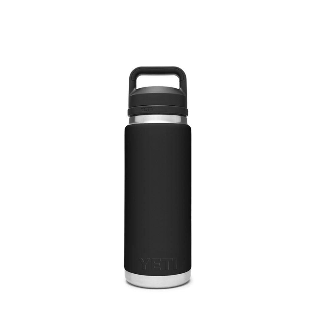 Yeti Rambler 26 Oz Bottle with Chug Cap in Black