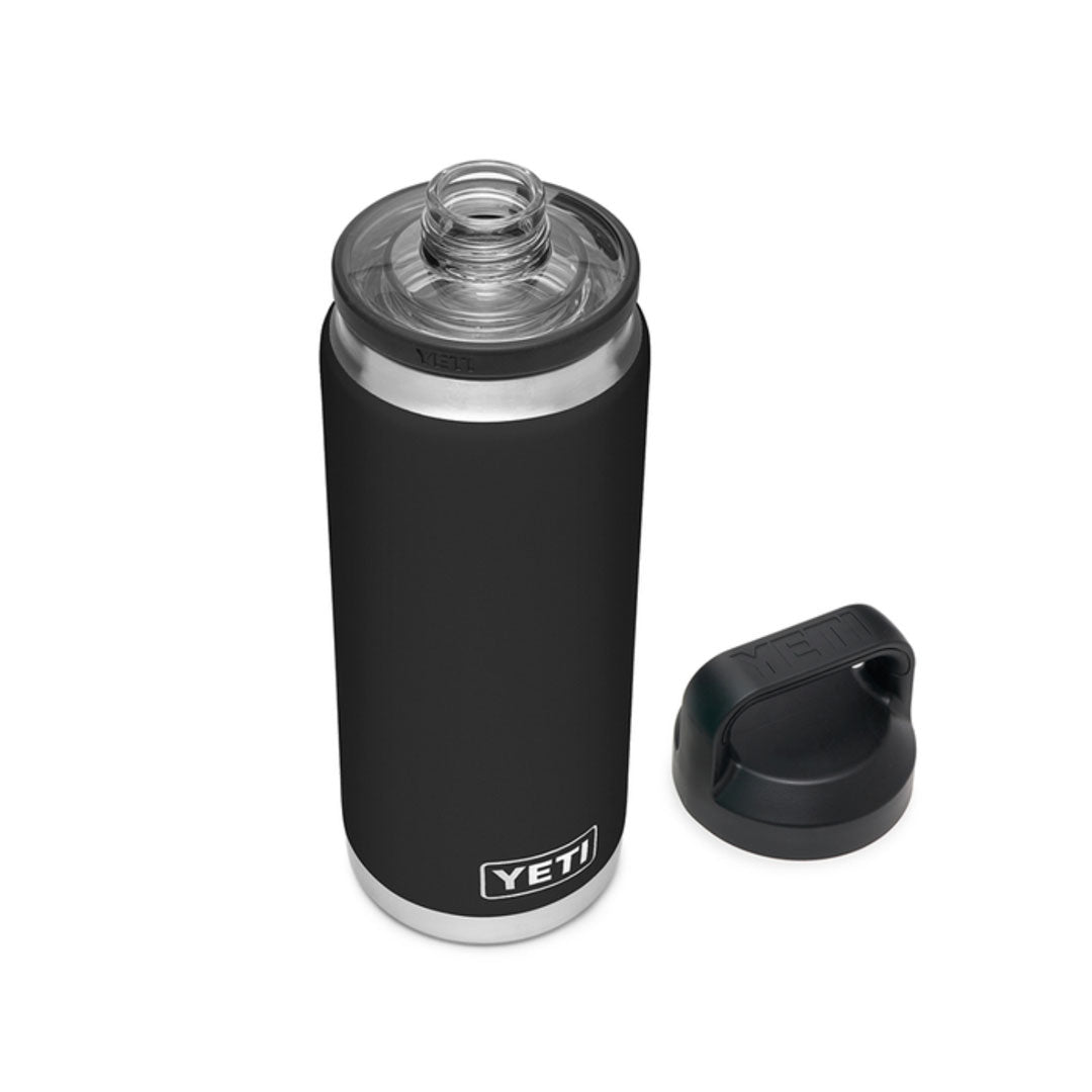 Yeti Rambler 26 Oz Bottle with Chug Cap in Black