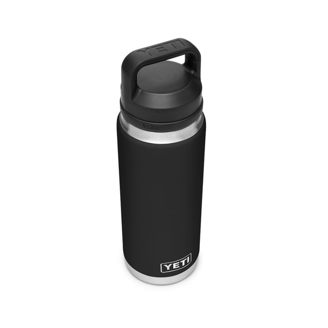 Yeti Rambler 26 Oz Bottle with Chug Cap in Black