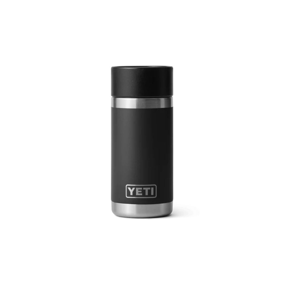 Yeti Rambler 12 Oz Bottle with Hotshot Cap in Black (354 ml)