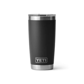 Yeti Rambler 20 Oz Tumbler in Black (591ml) with Magslider Lid