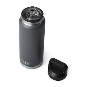 Yeti Rambler 36 Oz Bottle with Chug Cap in Charcoal (1065 ml)
