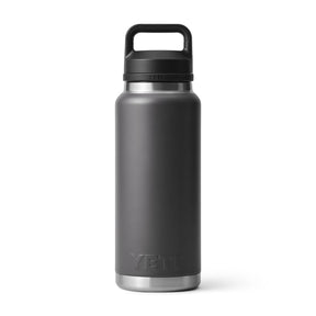 Yeti Rambler 36 Oz Bottle with Chug Cap in Charcoal (1065 ml)