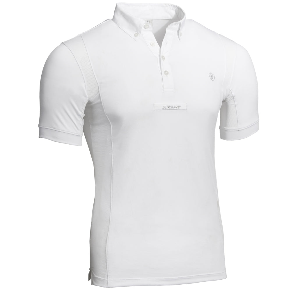 Ariat Mens TEK Show Shirt in White - RedMillsStore.ie