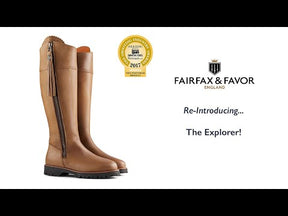 Fairfax & Favor Explorer Leather Boot in Oak