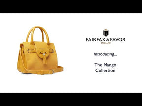 Fairfax & Favor Women's Hembsy Suede Loafer in Mango