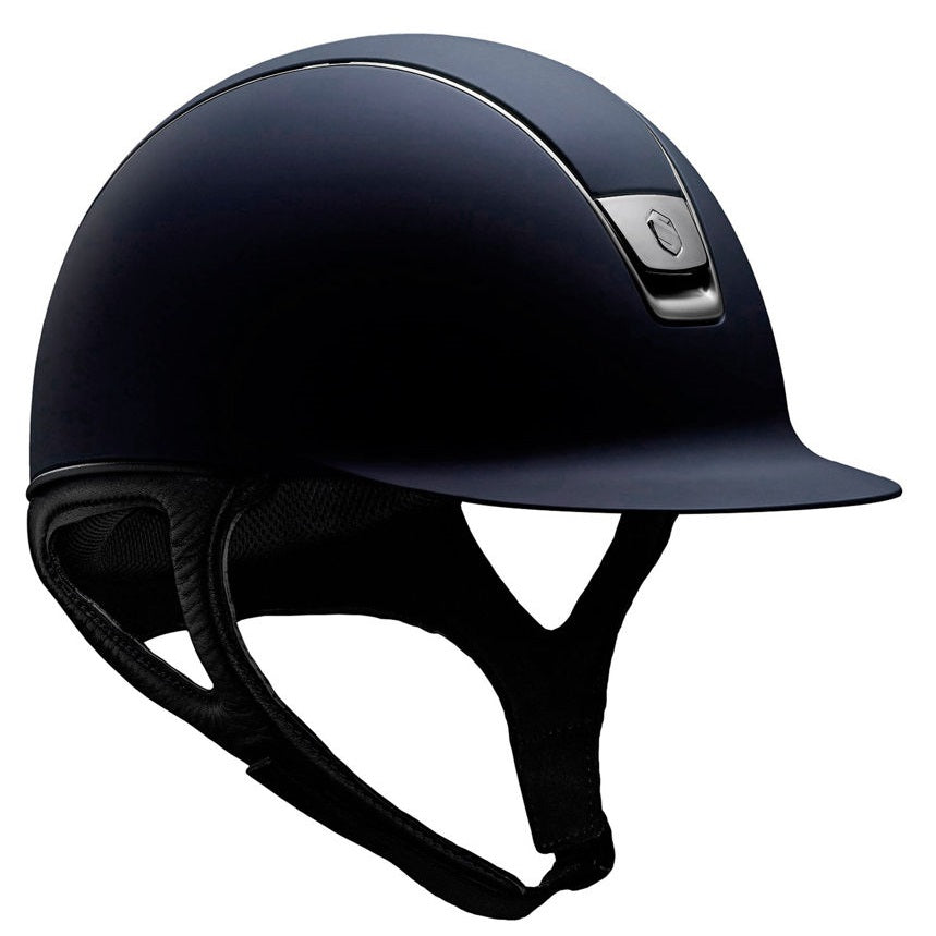 Samshield Shadowmatt standard helmet in blue - RedMillsStore.ie